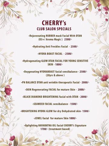 CHERRYS SPECIALS