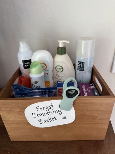 Forgot something? No worries! We have you covered!