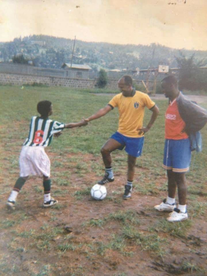 Who Am I kids goal soccer academy