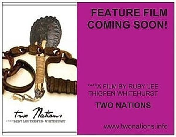 Promotional poster for the feature film 'Two Nations'.