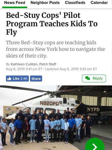 Bed- Stuy Cops Pilot Program Teaches Kids To Fly 