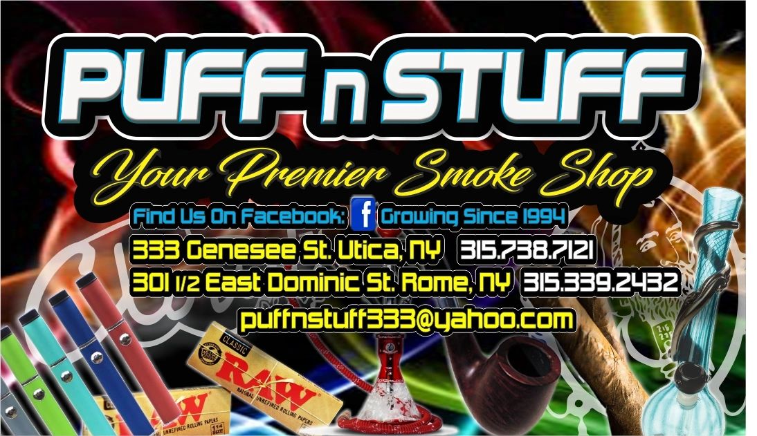 PUFF N STUFF - 301 E Dominick St, Rome, New York - Tobacco Shops