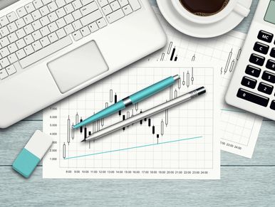 Engineering consulting meeting with documents