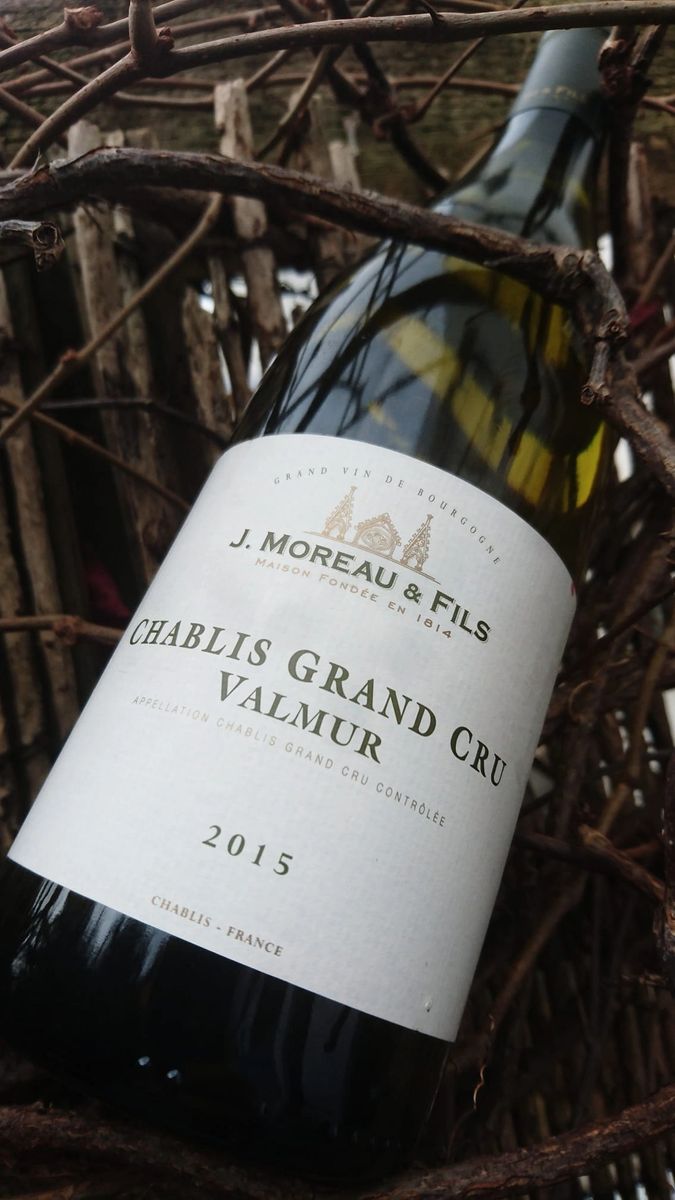 J Moreau Chablis Grand Cru Valmur Burgundy 15 France White