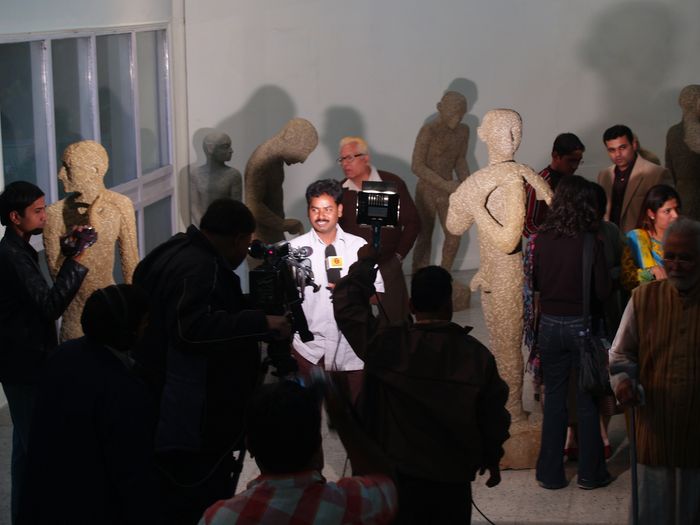 Year 2006, during Exhibition in New Delhi