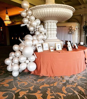 Bridal Shower Balloon Display