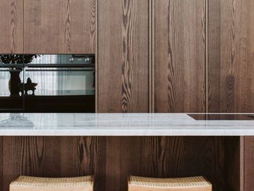 slab wood kitchen doors