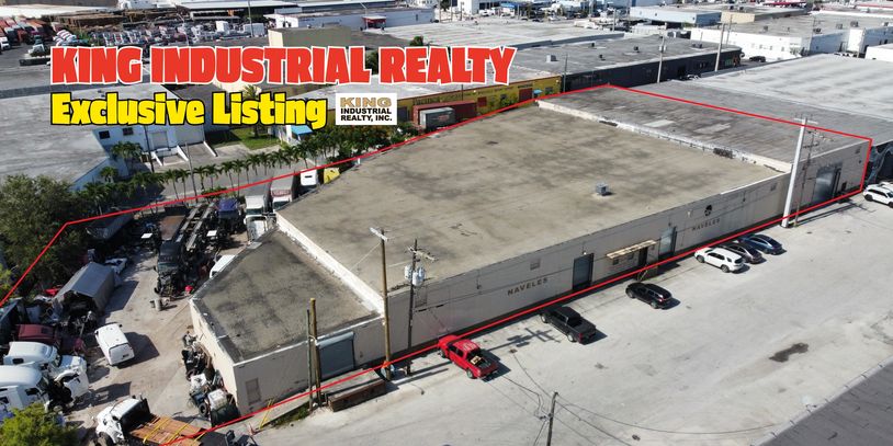 King Industrial Realty Exclusive Listing Warehouse For Sale 3747 NW 52 ST, Miami, FL 33147