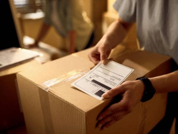 package being packed