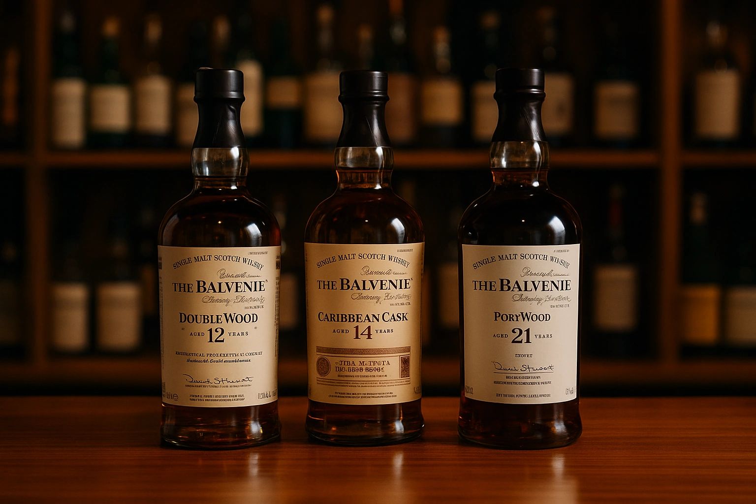 百富威士忌收購指南-百富以手工傳統與雙重木桶工藝著稱，有12年雙桶、14年加勒比蘭姆桶、15年雪莉單桶、17年泥煤週、21年波特桶及多款限量版，深受藏家喜愛。我們提供專業鑑定、透明報價與高價回收。