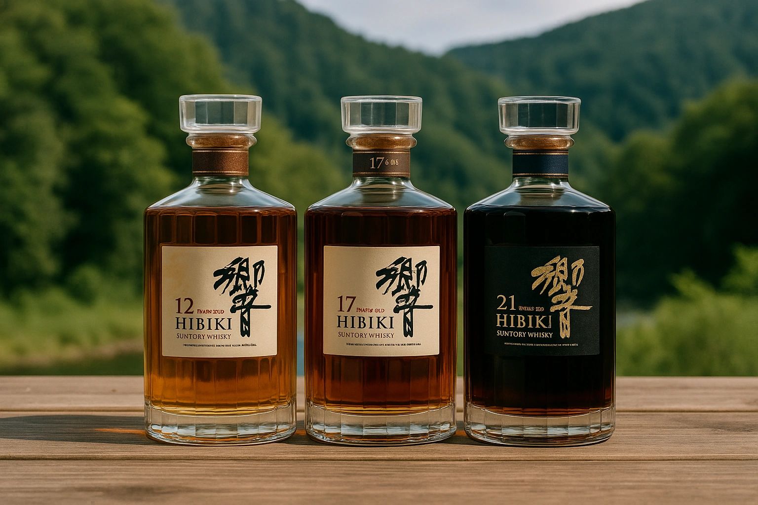 響日本威士忌收購指南-響以優雅細緻的日系調和工藝聞名。系列包含12年、17年、21年、30年、百年紀念版、花鳥風月、意匠系列及多款限量版。我們提供專業鑑定、即時透明報價與高價回收，協助您掌握市場行情。