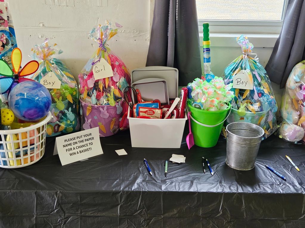 Table with the special drawing prizes