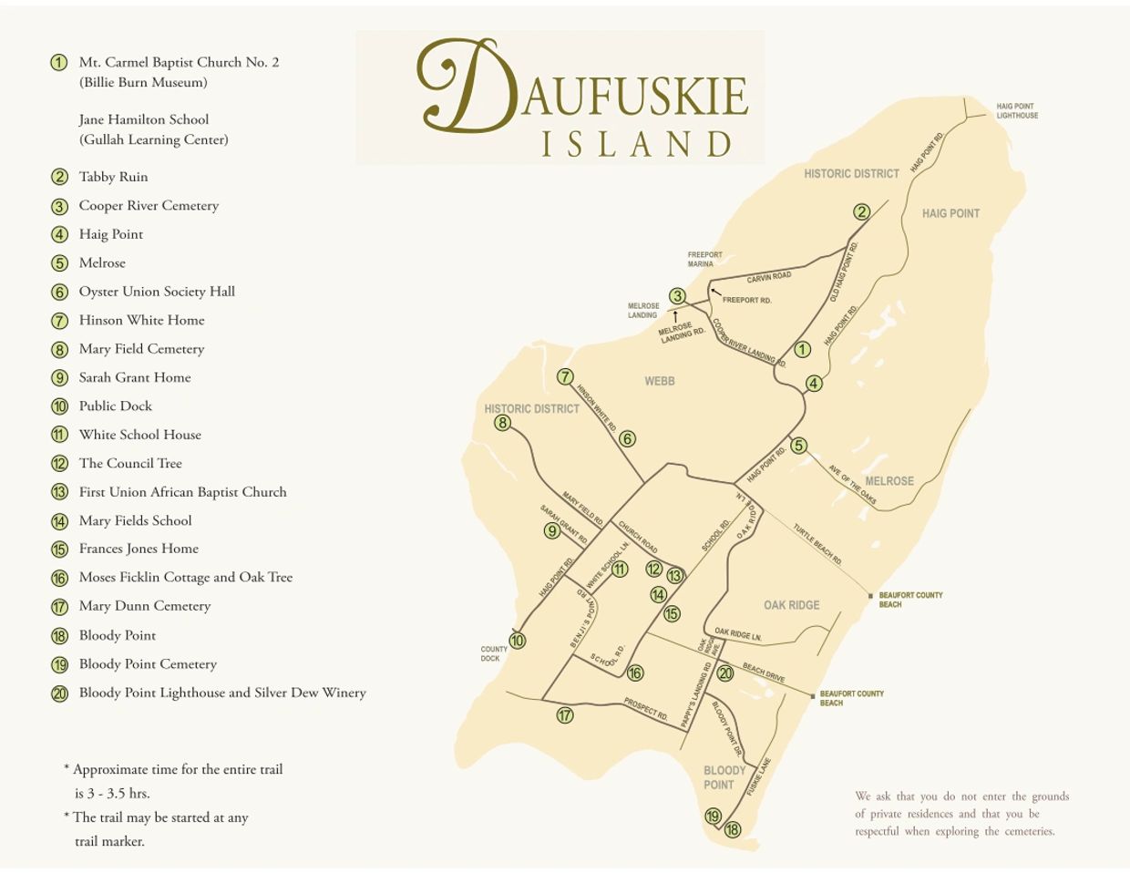 Daufuskie Island Historical Sites