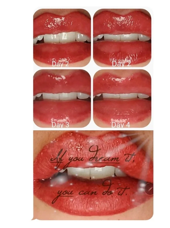 After Before Lip Blushing