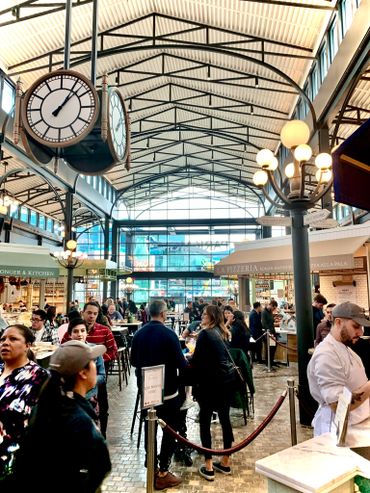 interior of Eataly Las Vegas with customers inside