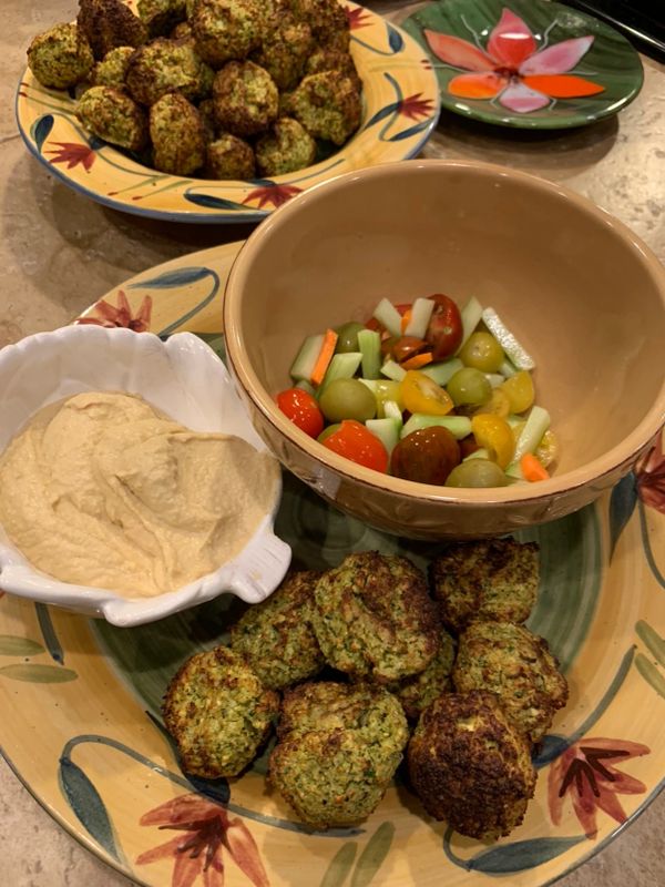 Air fried Falafel