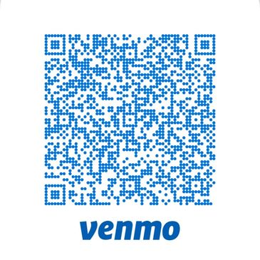 QR code for Venmo payment.