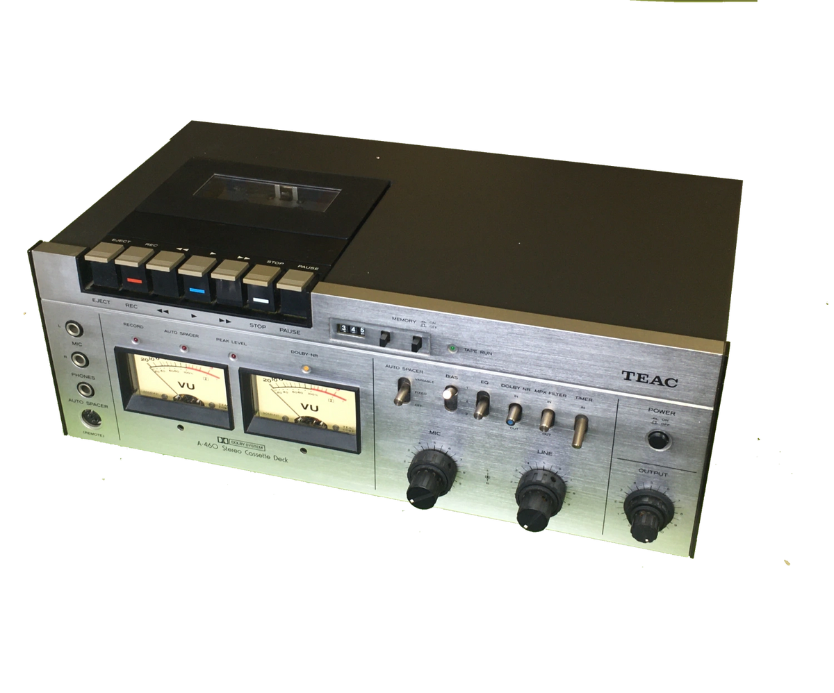 High end / Professional Top Load Cassette Deck TEAC A460 beast 1976