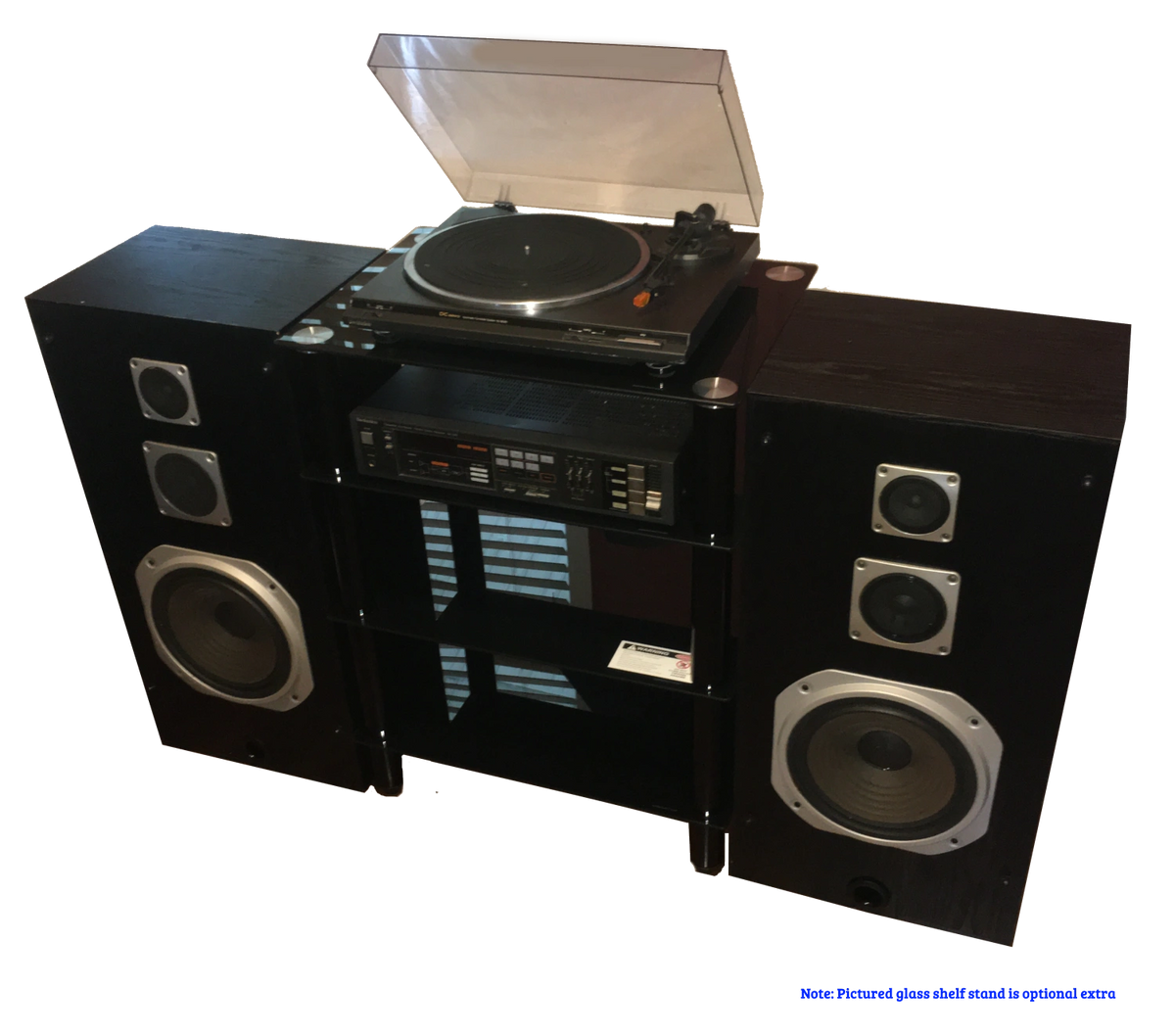 Vintage Technics Vinyl HiFi system, Turntable, AM/FM Receiver