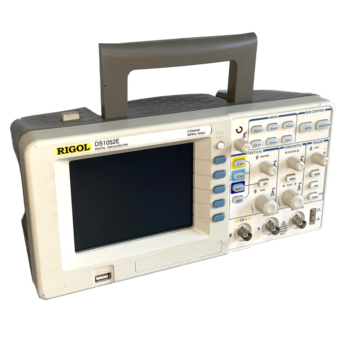 Rigol DS-1052E 2x50MHz Digital Storage Oscilloscope with 2 new probes c2014