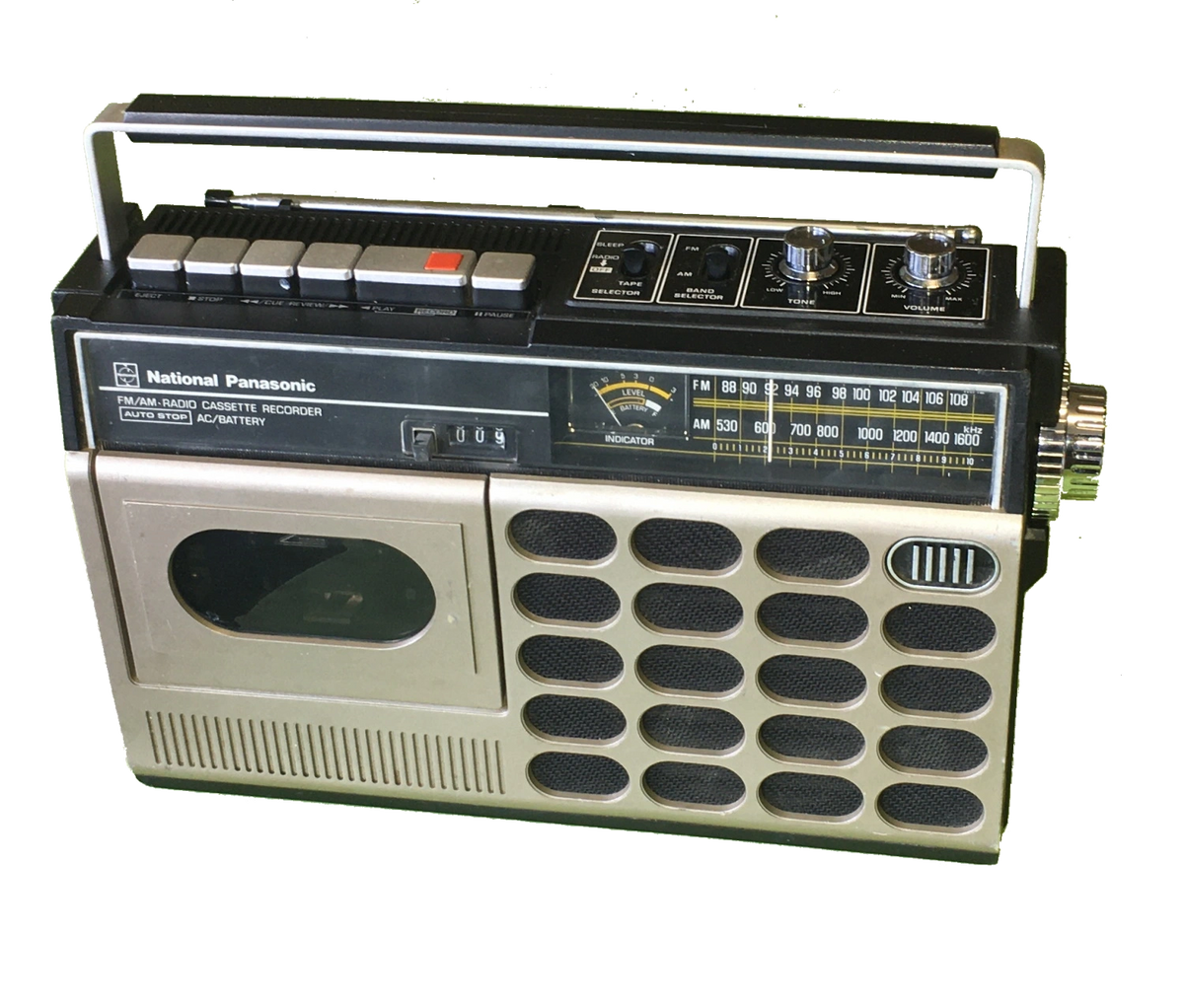 National Panasonic RQ-544AS AM / FM Radio Cassette c1978