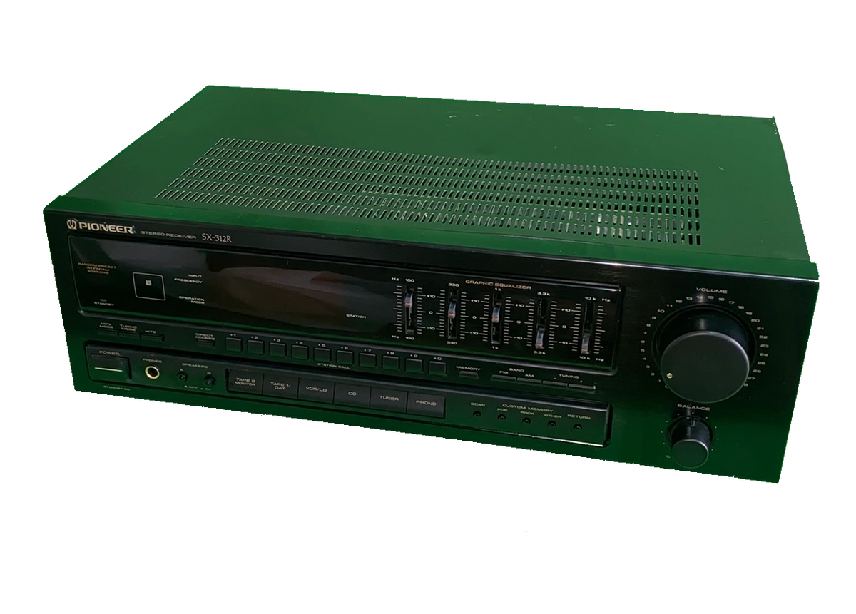 Pioneer AM/FM Receiver Amplifier 2 x 70W w inbuilt 5 band graphic