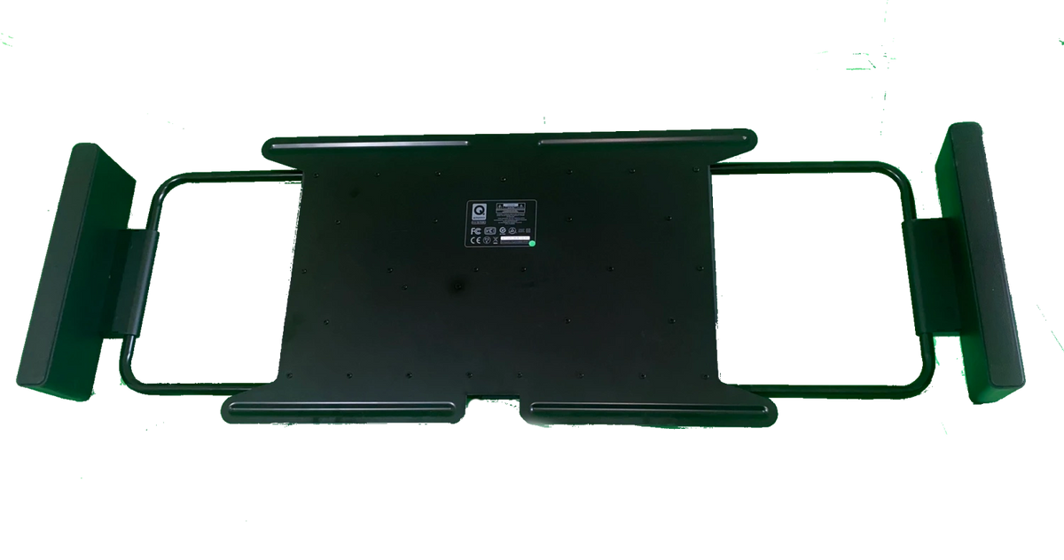 Addon 2.1ch 100W powered speaker system for flat screen TVs Q Acoustic UK QTV2X Soundframe