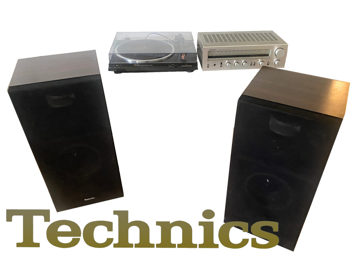 ALL TECHNICS Vinyl HiFi system Turntable, Amplifier Receiver, Large