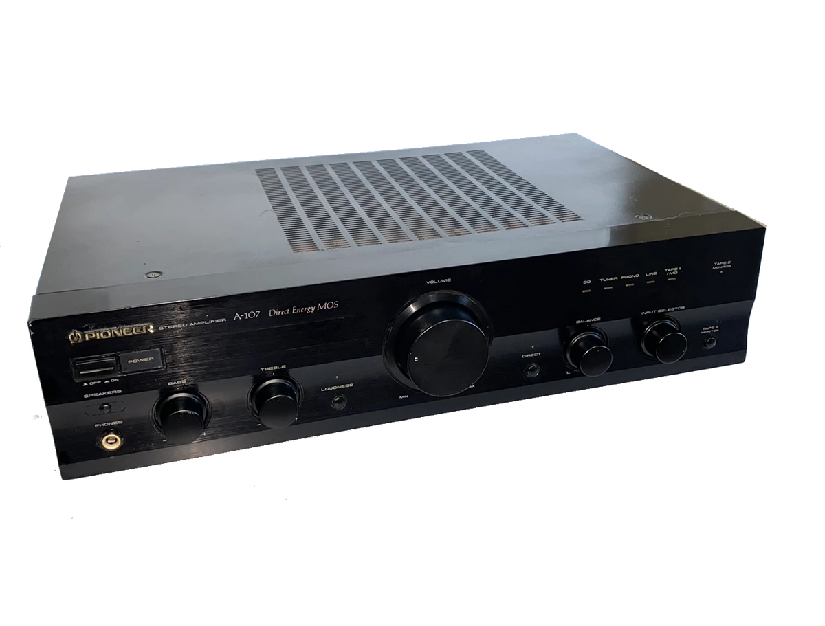 Pioneer A107 2 x 40W MOSFET Amplifier A107 1999