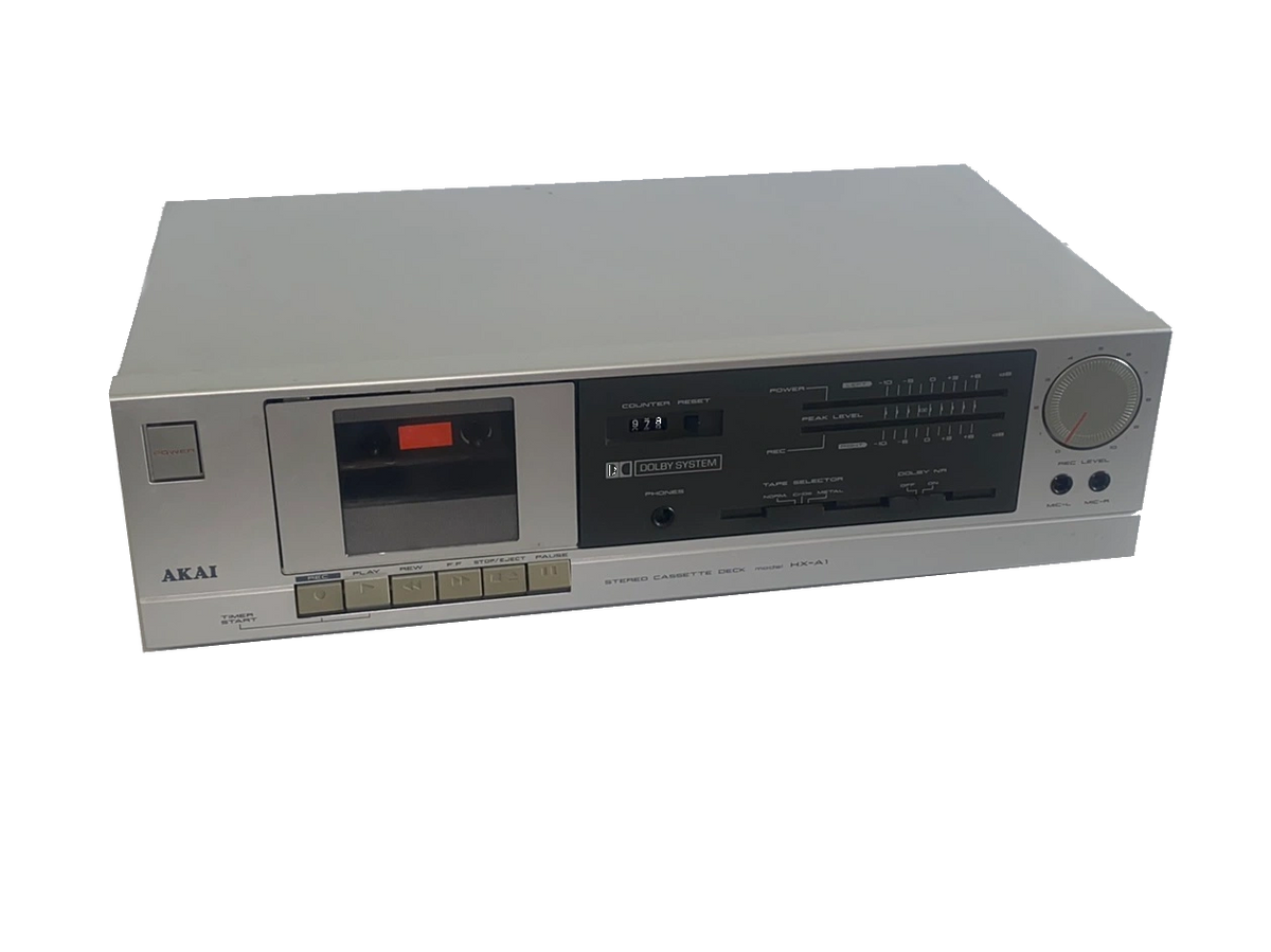 STEREO CASSETTE AKAI MODELE HX-A1 VINTAGE 1970-80 STEREO CASSETTE AKAI MODELE HX-A1 VINTAGE 1970-80