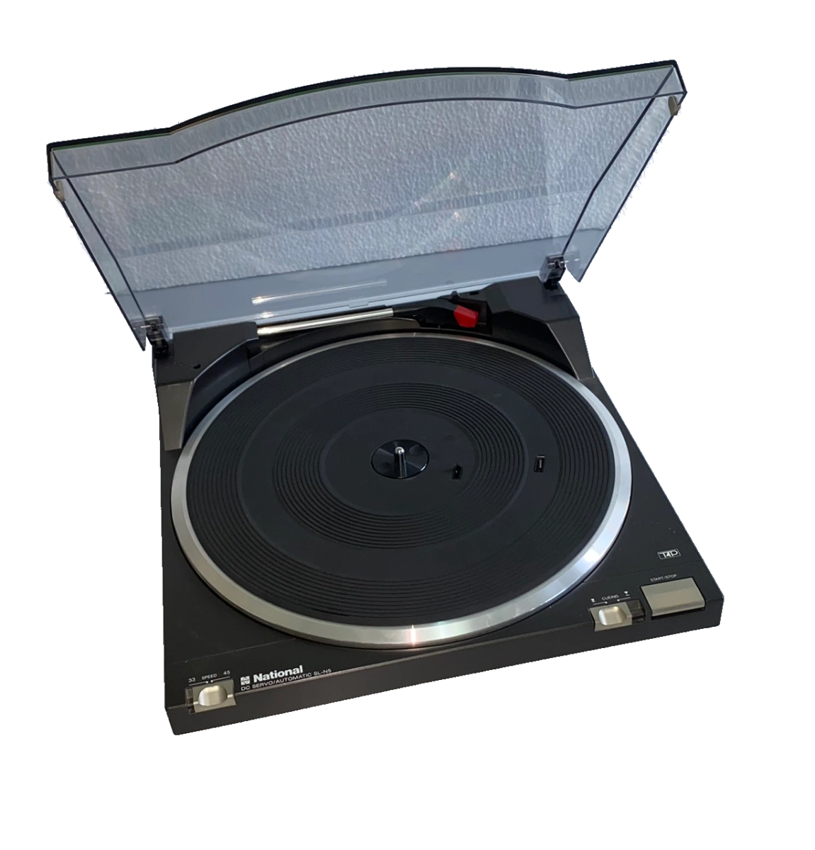 National (Panasonic) SL-N5 Compact Fully Automatic turntable with built in phono pre-amplifier 1985