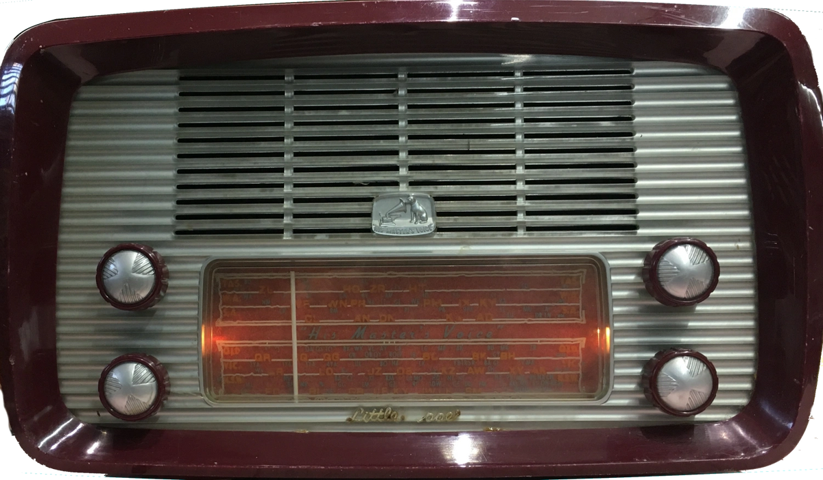 HMV Little Nipper 64-52 Valve Radio made in Australia 1958