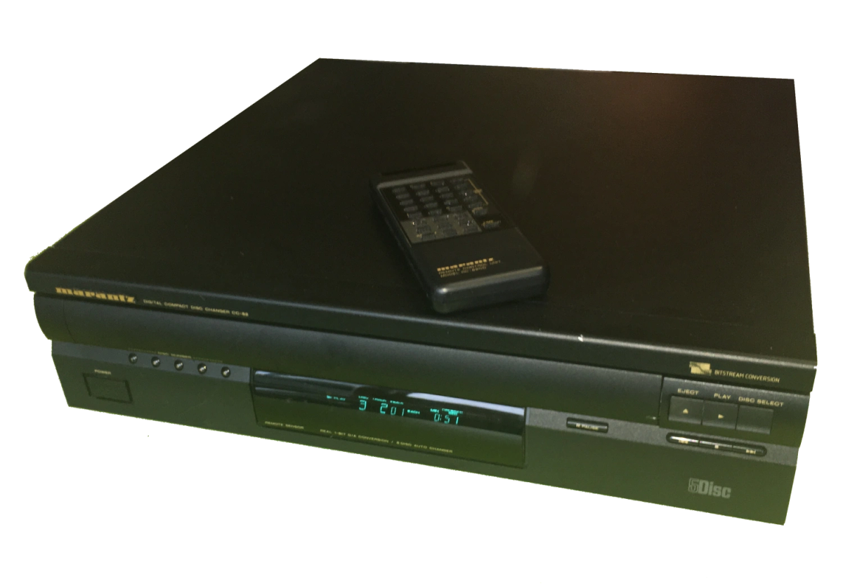Marantz CC-52 High quality 5 disc carousel CD Player 1992 w Remote 