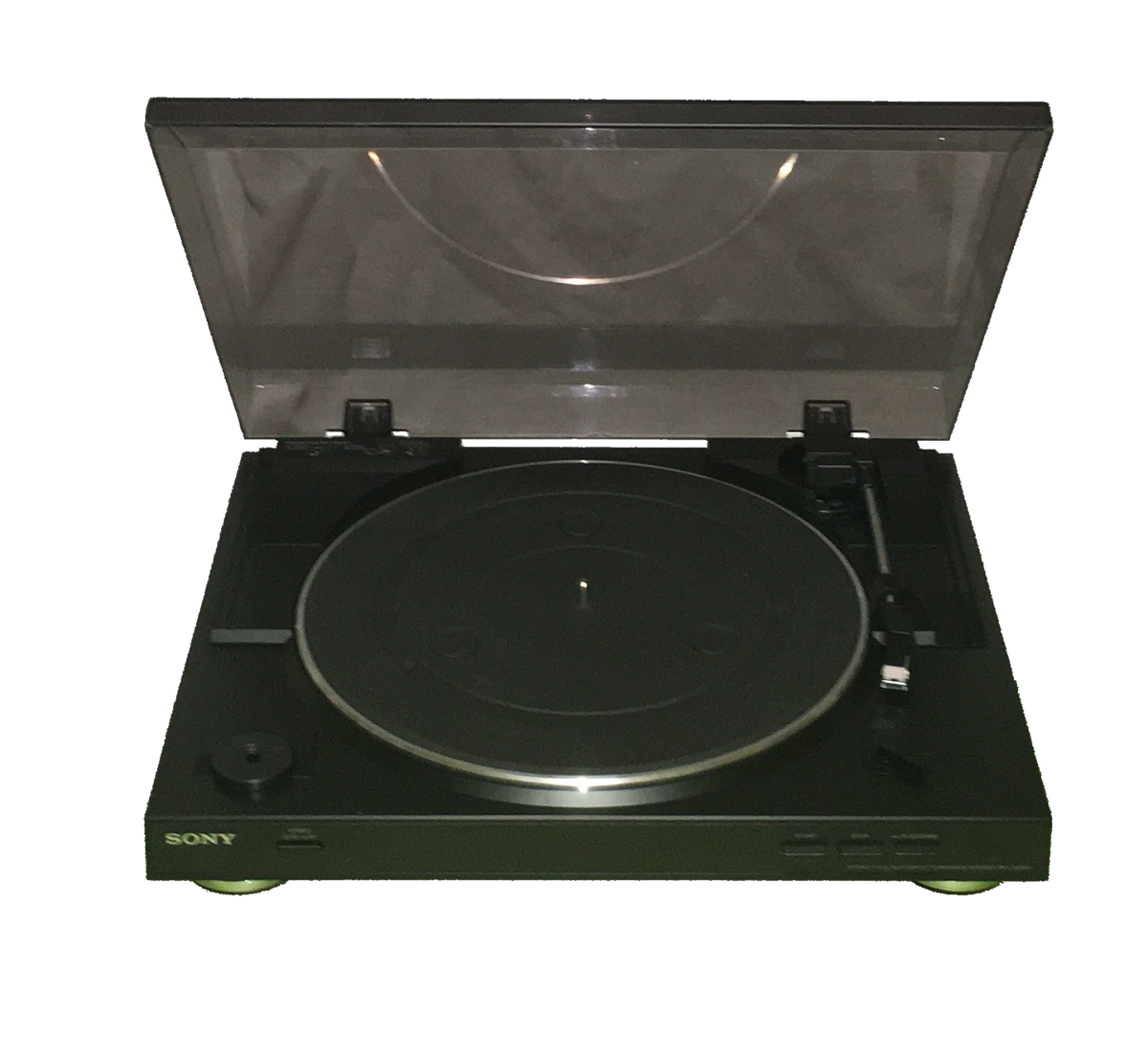 Fully Automatic belt drive turntable SONY PSLX250H 2007 w switchable