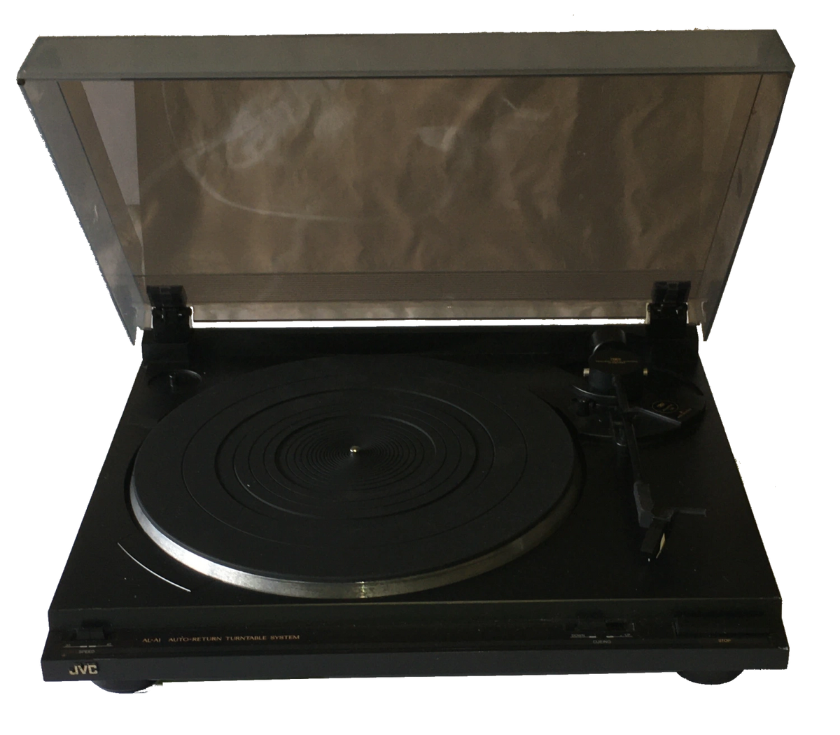JVC ALA1BK Belt drive semi automatic Turntable 1987