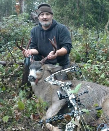 4x4 Blacktail Buck taken in 2019, Kitsap County
