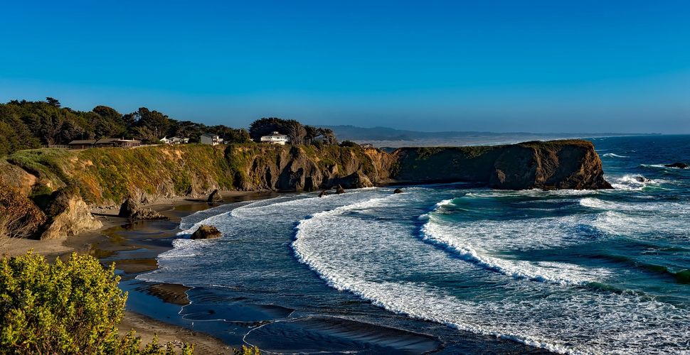 Ocean cliff coast