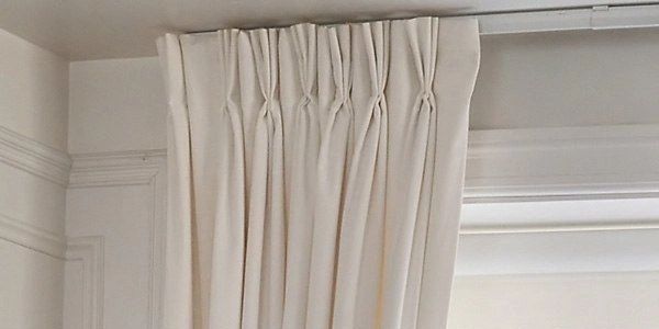 pencil pleat curtains fitted track in kenilworth 