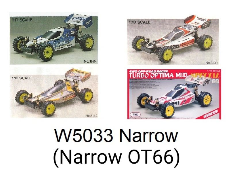 Kyosho MZW2019C MR03 Circuit Pack (RM/MM/MM2/Rear Tire Wide)
