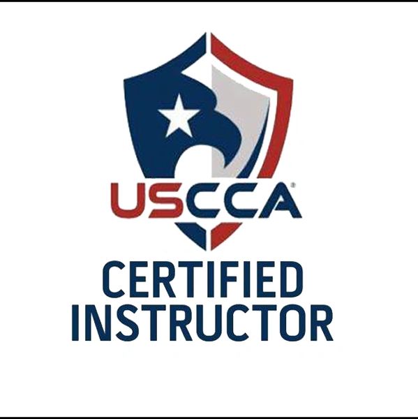 USCCA certified instructor logo with eagle and star.