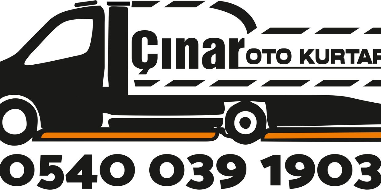 Silhouette of a tow truck with text and a phone number for rescue services.