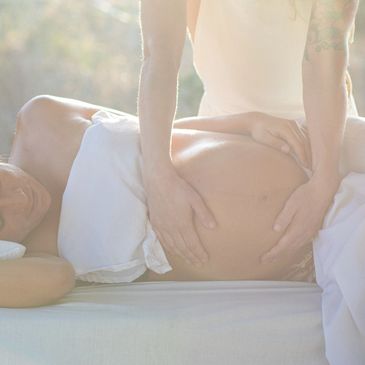 Pregnancy massage, sayulita massage therapist, perinatal massage