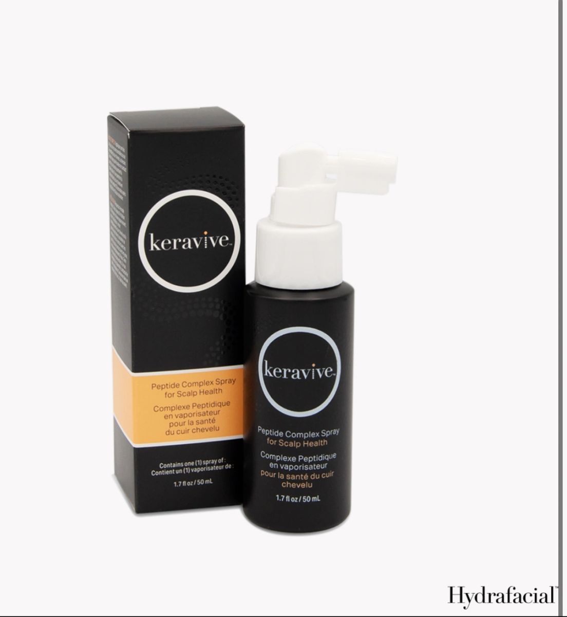 Keravive Peptide Hair Growth Spray 1.7 oz ( 30 days)