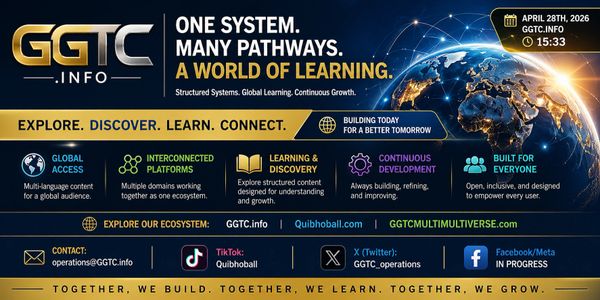 GGTC promotes global learning with interconnected platforms and continuous development, launching April 28, 2026.