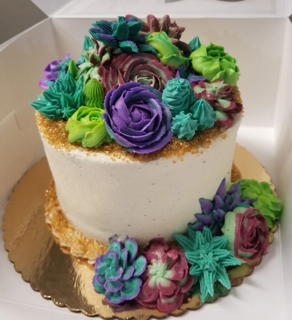 Succulent cake