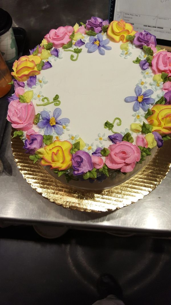 flower cake