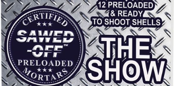 The Show is a 45mm preloaded mortar kit available at Blue Grass Boom. Take your backyard show to the