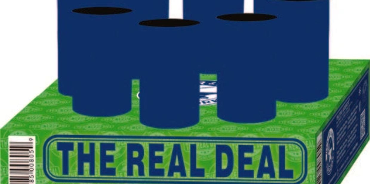 Eight shot rack delivers massive firework breaks which is named, "The Real Deal".