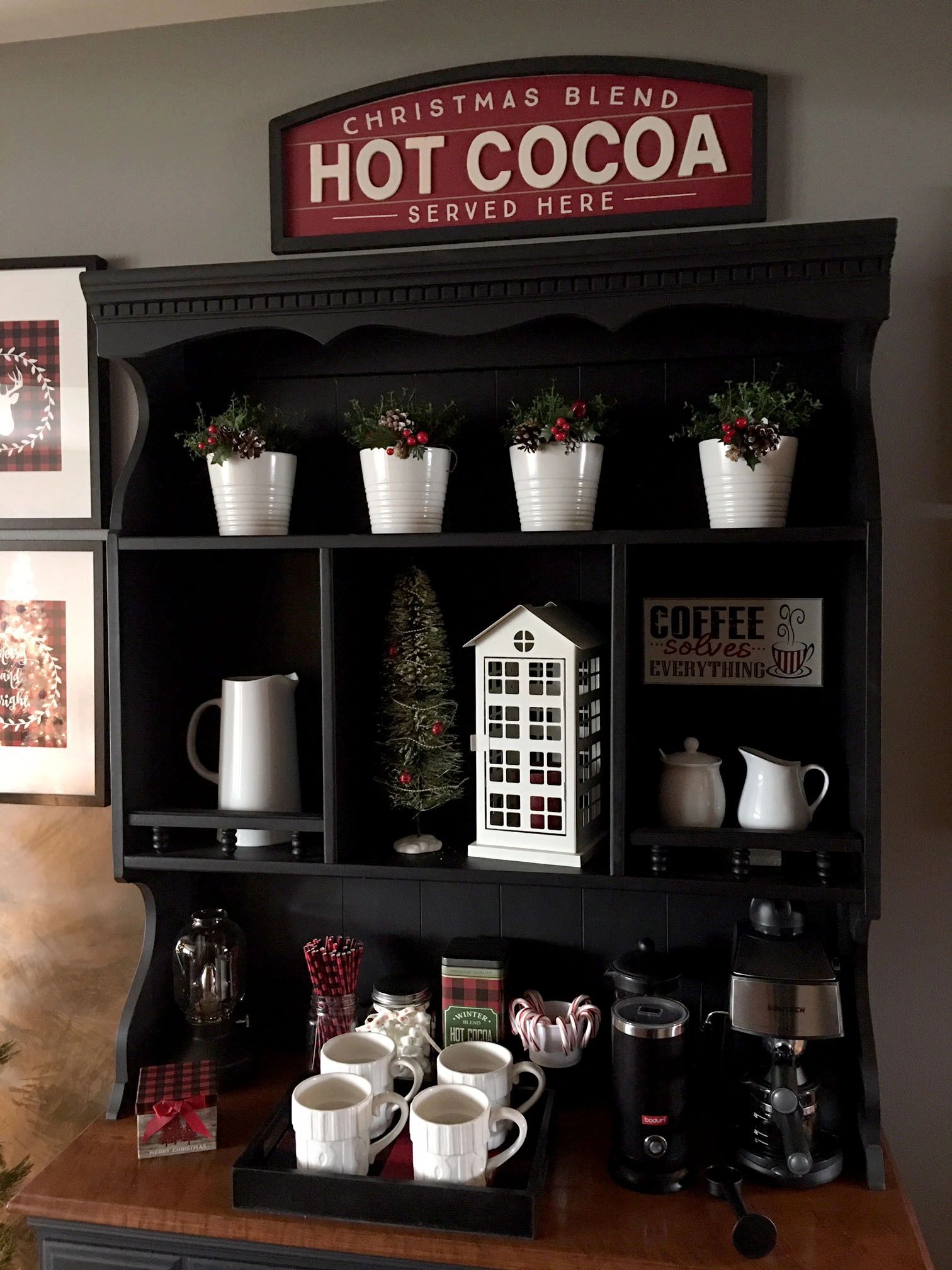 Hot Chocolate Station} - Milk Paint