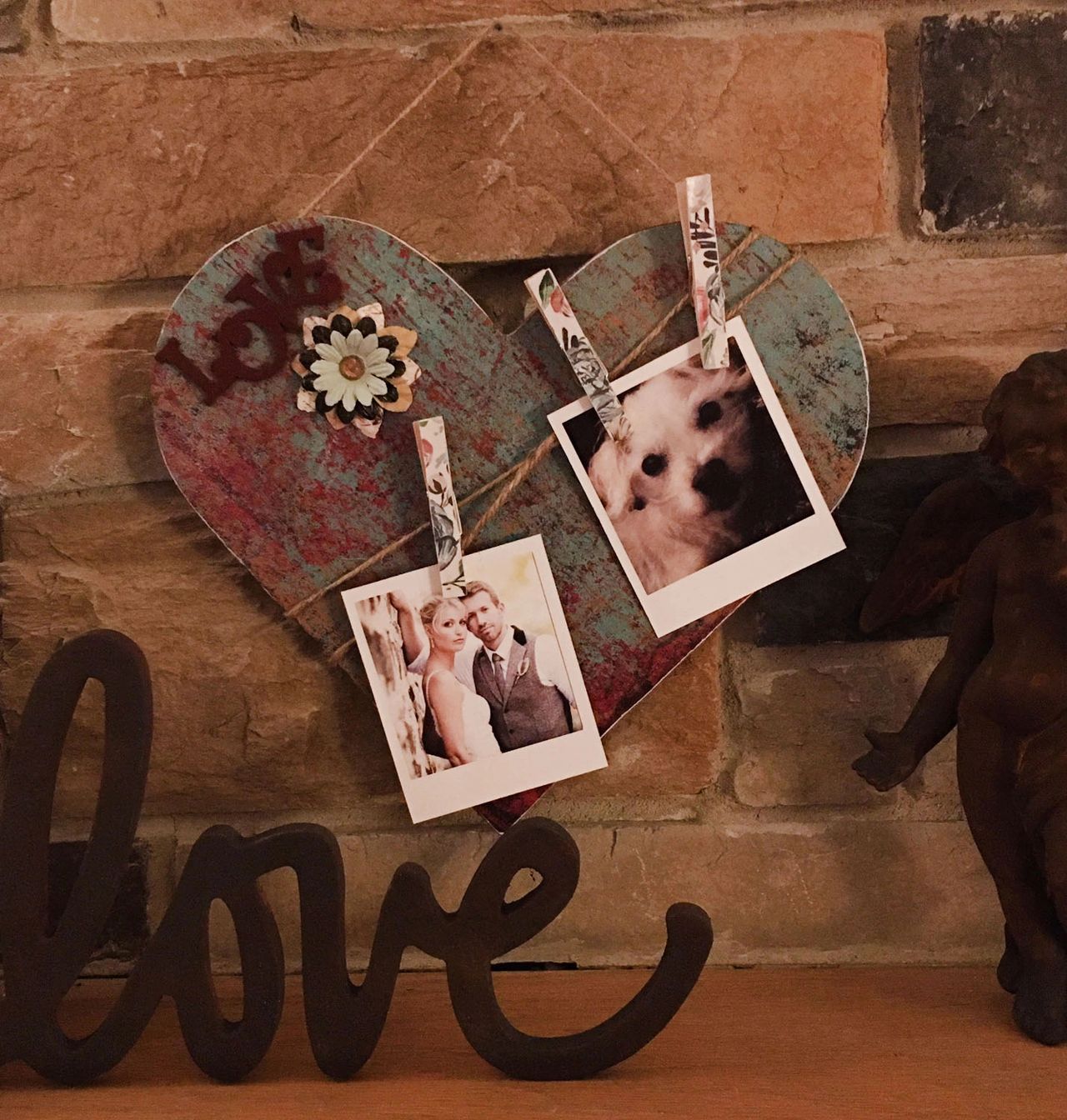How to Make Rustic Wooden Hearts